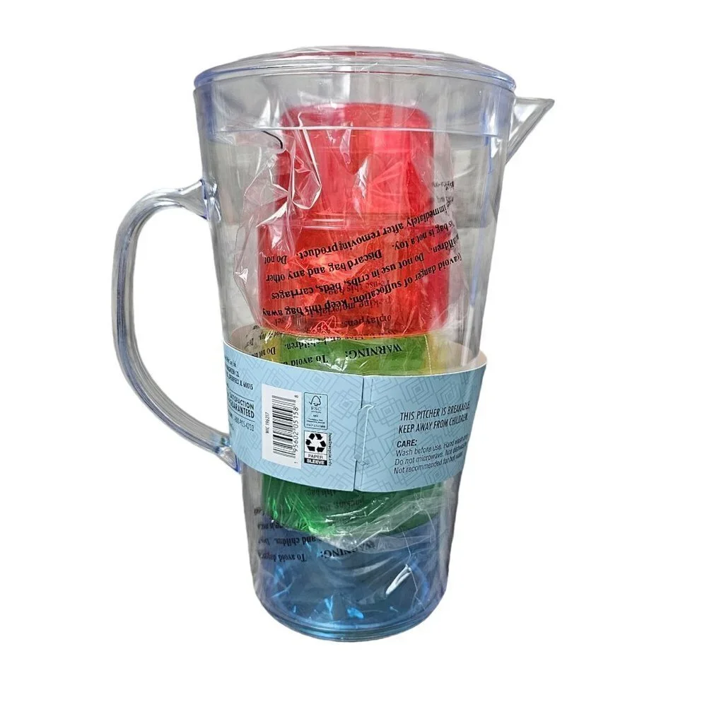 💥425 Complete Home Picher And Cup Set